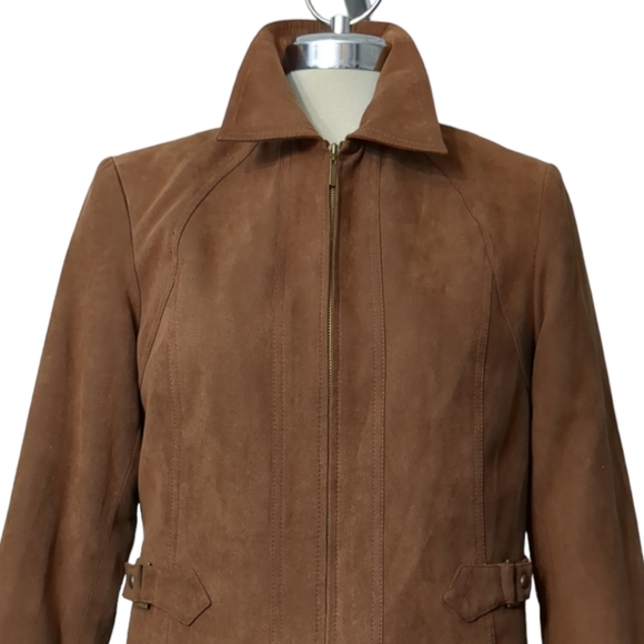 Proportion Petite Brown Designer Sweden Fabric Size 6 - Picture 7 of 12